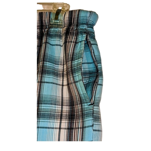 Perry Ellis Men's Portfolio Plaid Sleep Shorts Size L - Picture 3 of 7